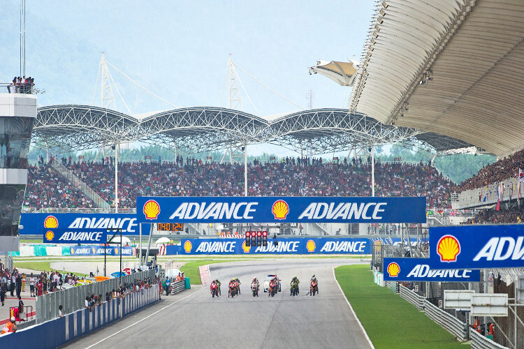 Der Sepang International Circuit vor den Toren von Kuala Lumpur