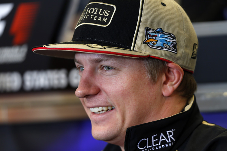 Kimi Räikkönen freut sich auf die neue Saison