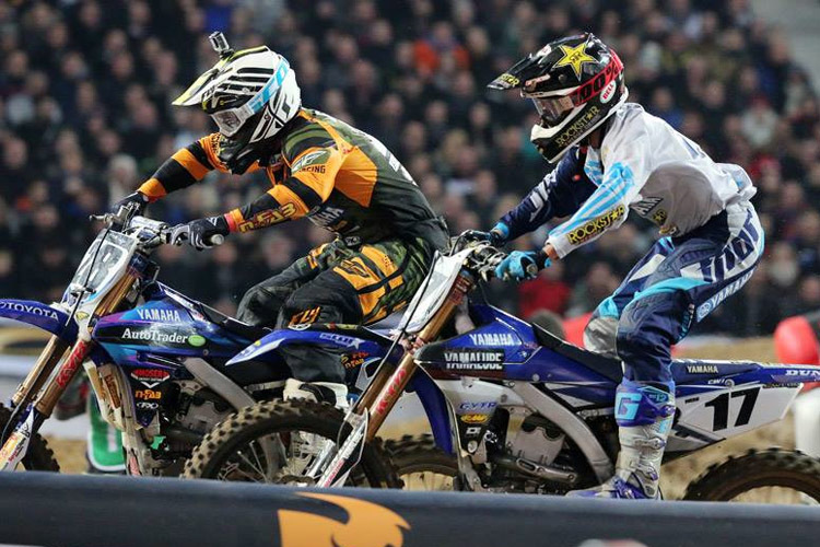 Am Ende wurde es zwischen Weston Peick (28) und Cooper Webb (17) noch einmal richtig eng