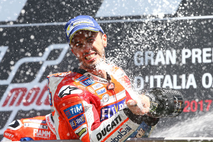 Andrea Dovizioso: «In der letzten Runde hatte ich dann noch acht Zehntel Vorsprung»