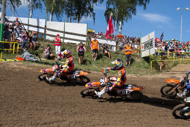 Jorge Prado (61) und Pauls Jonass (41) führten das Feld in die ersten Runden