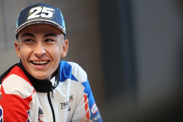 Trackhouse-Pilot Raul Fernandez – in Sachsen letztmals auf der 2023er-Aprilia