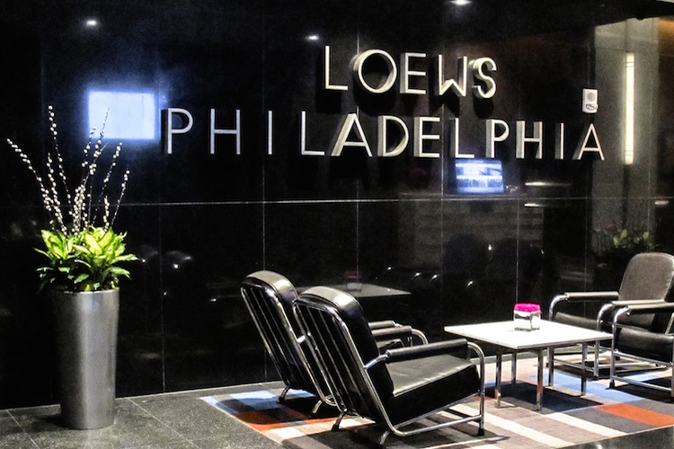 Hier passierte es: Loews Hotel in Philadelphia