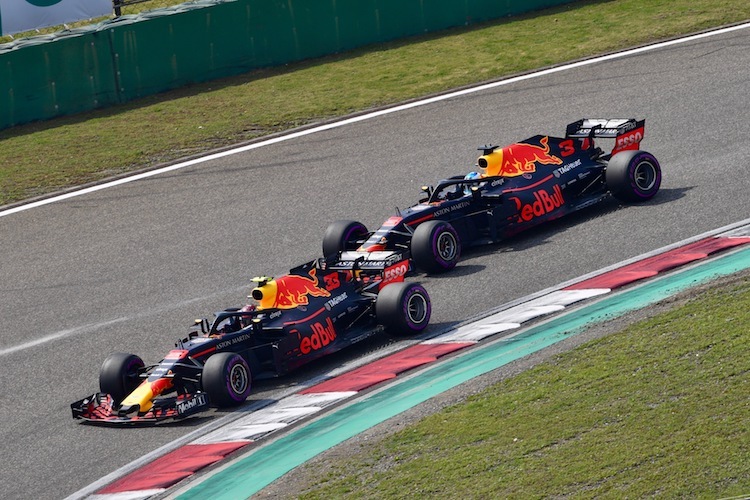 Die Red Bull Racing-Renner werden nur noch in diesem Jahr mit Renault-Power unterwegs sein