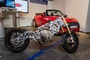 Demonstrationsobjekt: BMW S 1000 RR mit Chassis und Schwinge aus dem 3D-Drucker