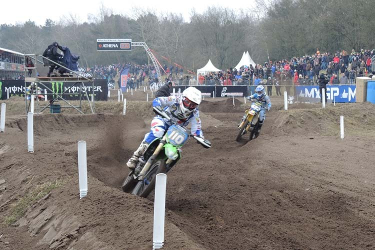 Steffi Laier (110) im Qualirennen von Valkenswaard