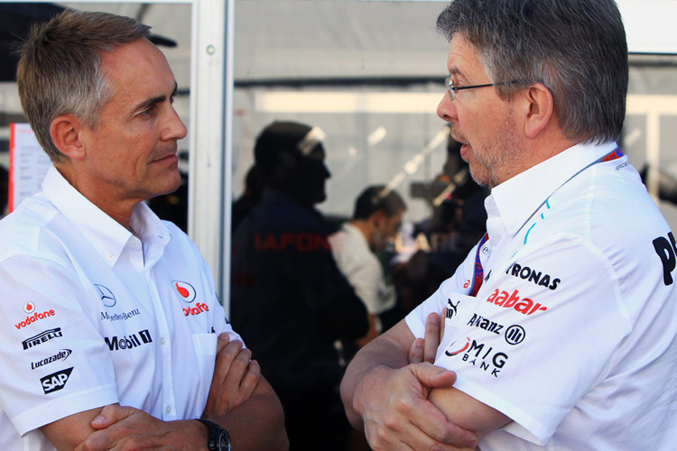 Kommt Ross Brawn (rechts) für Martin Whitmarsh zu McLaren?