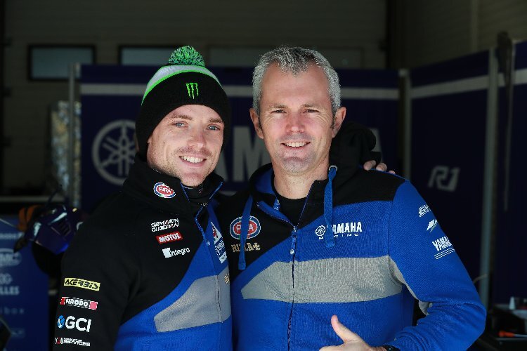 Alex Lowes und Andrew Pitt (v.l.)