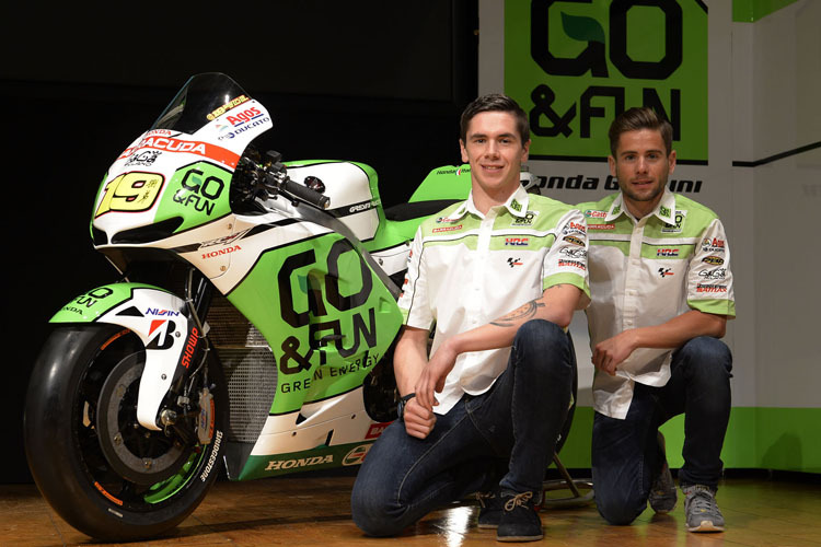 Scott Redding (li.): Der Brite ist bei Go&Fun Gresini neuer Teamkollege von Alvaro Bautista