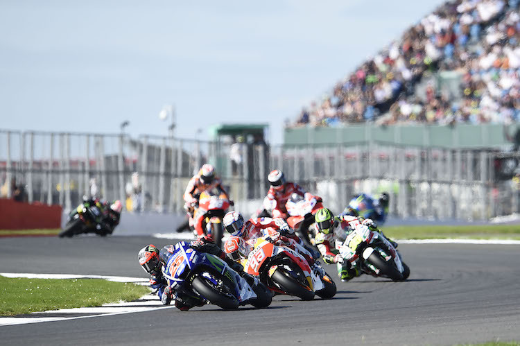 Die MotoGP-Fans dürfen sich auch in diesem Jahr auf einen spannenden WM-Lauf in Silverstone freuen