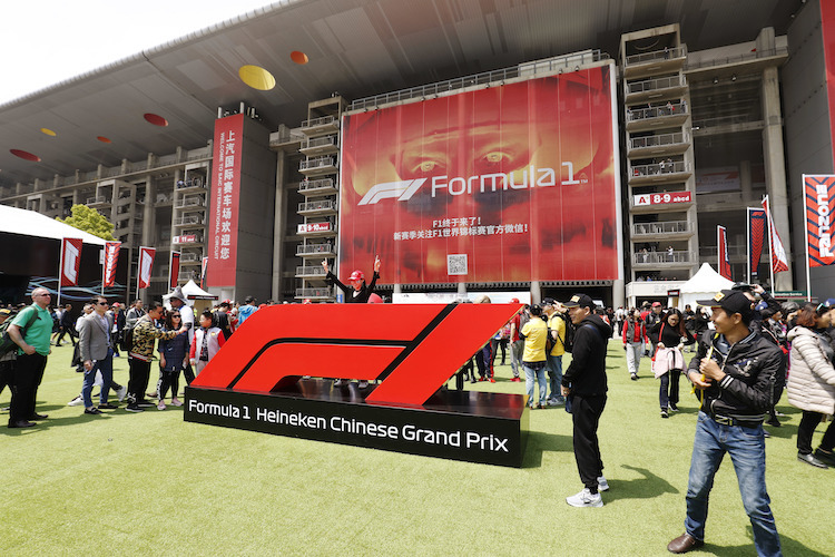 Solche Szenen werden wir am Shanghai International Circuit im kommenden April kaum erleben