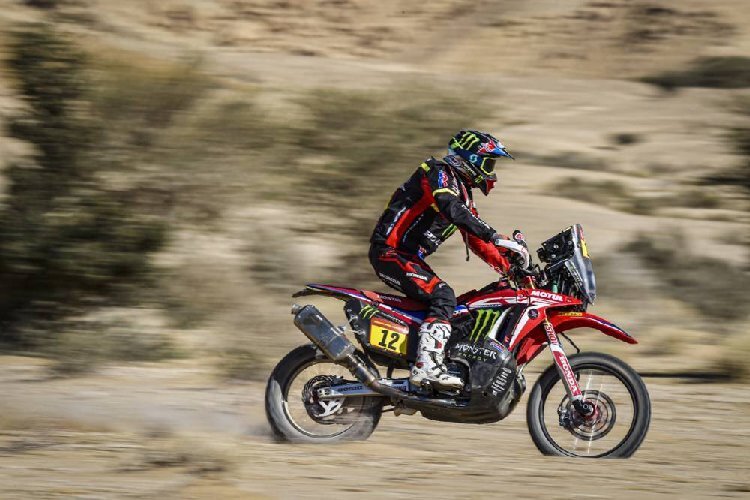 Joan Barreda ist zweitbester Honda-Pilot bei der Dakar 2020