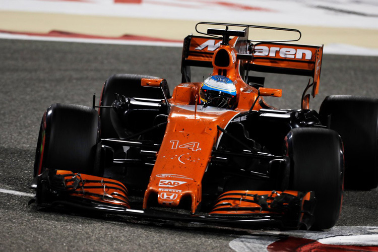 Fernando Alonso in Bahrain