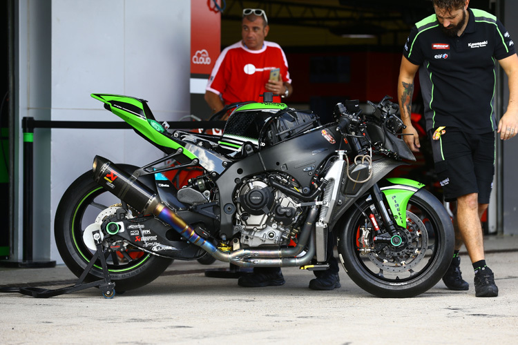 Kawasaki gehört seit 2012 zur technischen Spitze in der Superbike-WM