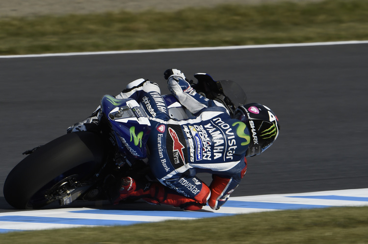 Jorge Lorenzo auf der Yamaha M1