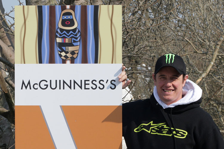 John McGuinness mit «seiner Kurve»