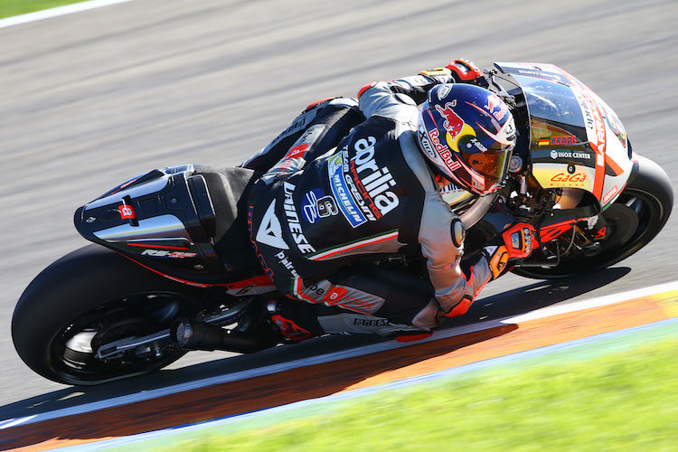 Stefan Bradl stürzte beim Valencia-Test zweimal