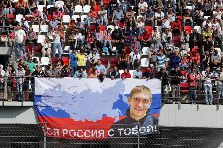 Die Fans freuen sich auf Lokalmatador Vitaly Petrov