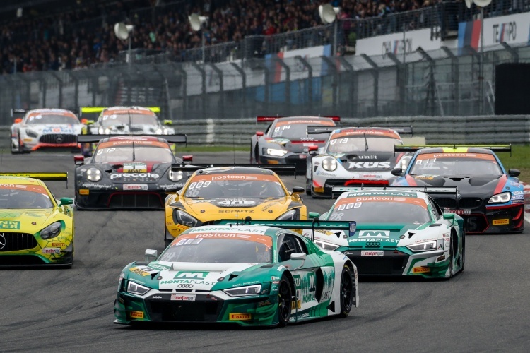 So sahen die beiden Audi R8 LMS von Land-Motorsport in der Saison 2019 aus