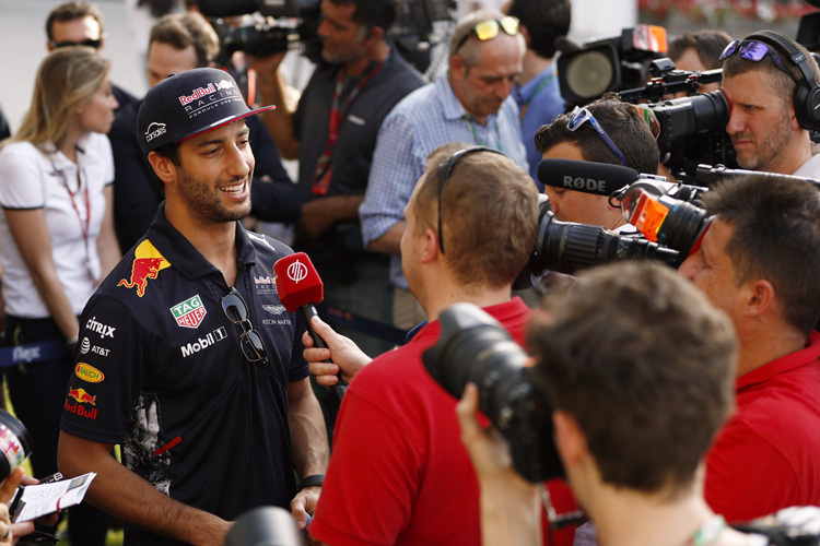 Daniel Ricciardo in Bahrain