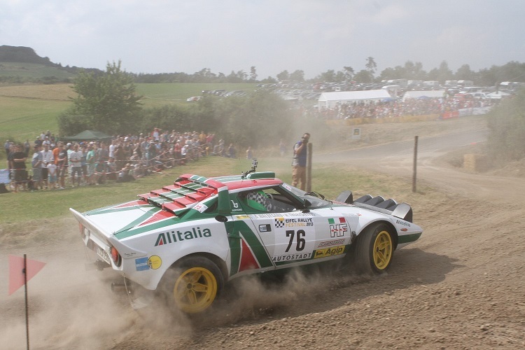 Claus Aulenbacher im Lancia Stratos