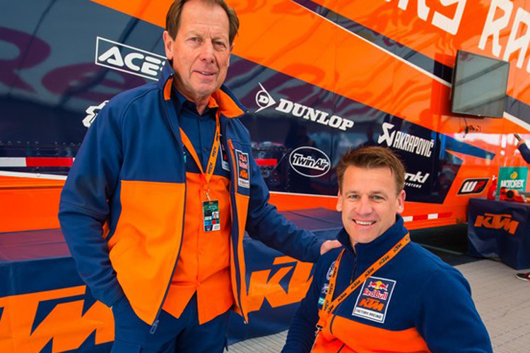 Roger DeCoster und Pit Beirer