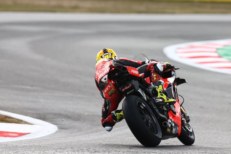 Alvaro Bautista stürzte im ersten Training