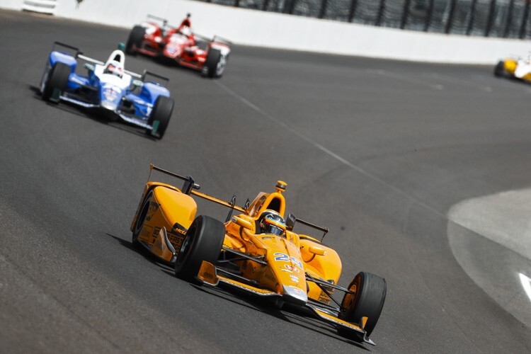 Fernando Alonso 2017 in Indianapolis