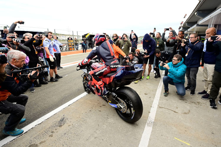 Das Ducati-Debüt von Marc Márquez sorgt für enormes Aufsehen