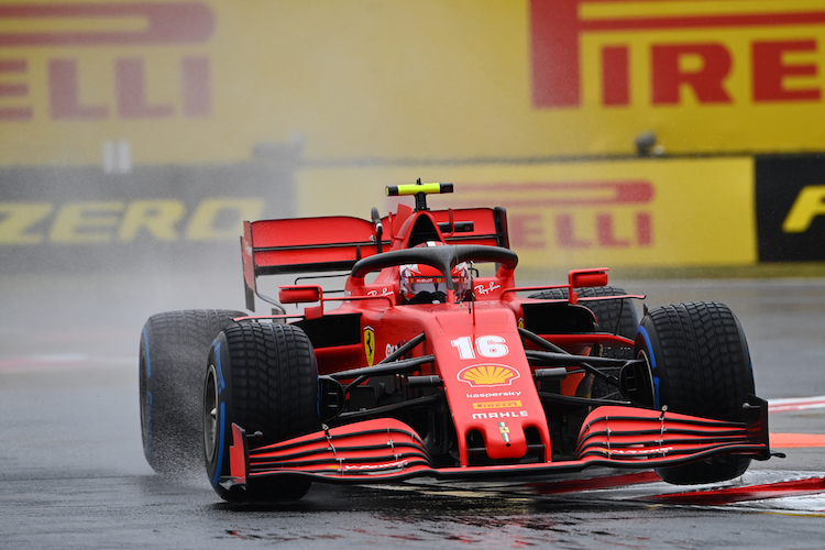 Charles Leclerc im zweiten freien Training