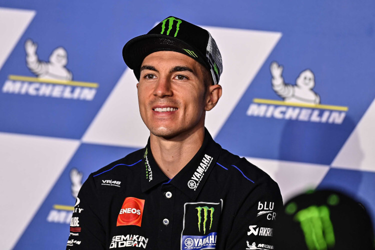 Maverick Viñales präsentierte sich gut gelaunt beim Steiermark-GP 2021