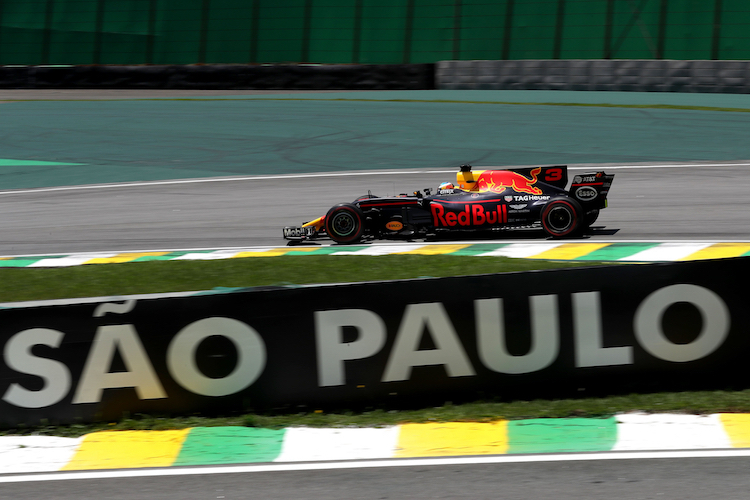 Daniel Ricciardo wird in der Brasilien-Startaufstellung nach hinten rücken müssen
