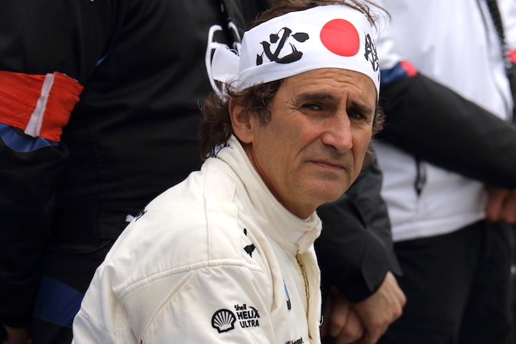 Alex Zanardi einem einem Autorennen 2019 in Japan