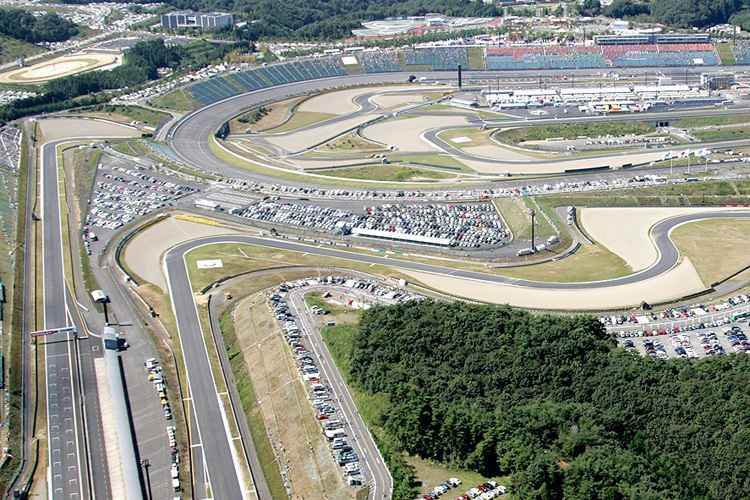 Die Strecke in Motegi ist wieder repariert