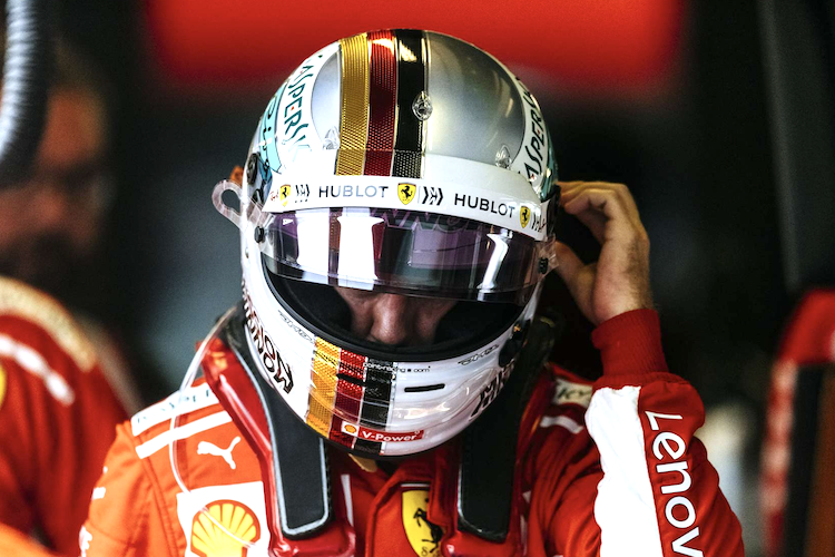 Vettels Abu Dhabi-Helm 2018