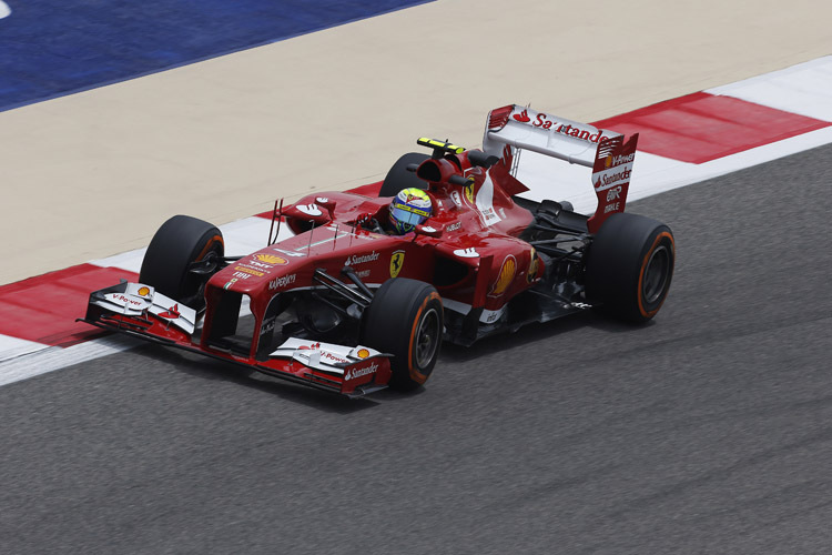 Massa beweist im ersten freien Training, dass auch in Bahrain mit Ferrari zu rechnen ist