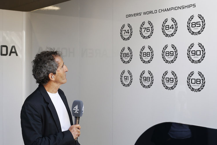 Alain Prost bei McLaren: Drei seiner vier Titel hat der Franzose mit den Engländern erobert