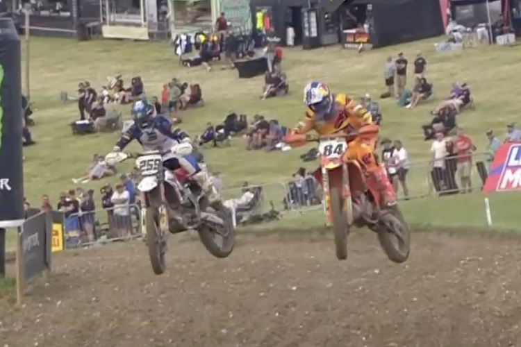 Das Duell zwischen Jeffrey Herlings und Glenn Coldenhoff