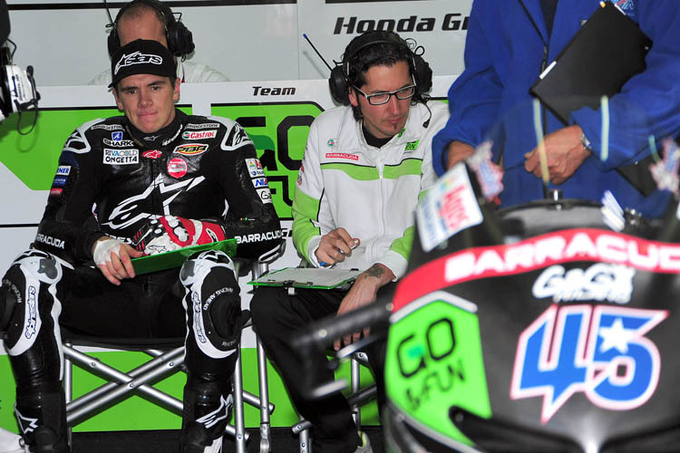 Scott Redding beim November-Test in Valencia 