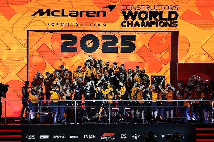 McLaren ist Konstrukteurs-Weltmeister