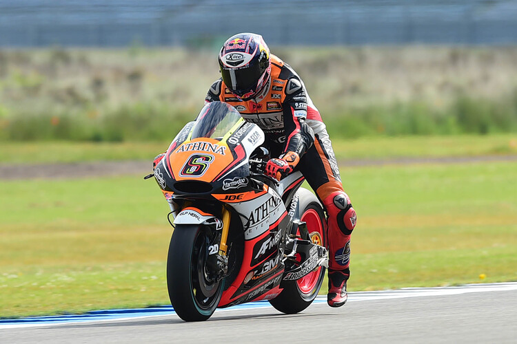 Stefan Bradl im FP2 in Assen