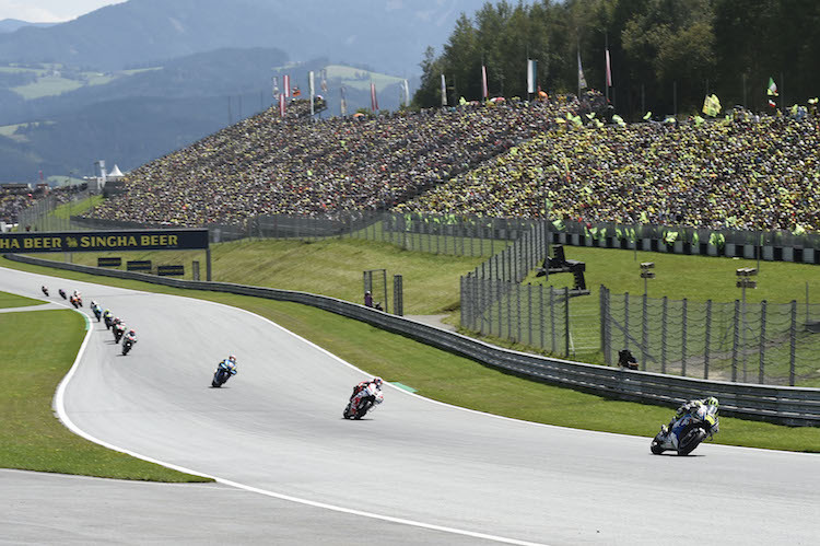 Auf den Tribünen am Red Bull Ring herrscht eine ganz besondere MotoGP-Atmosphäre