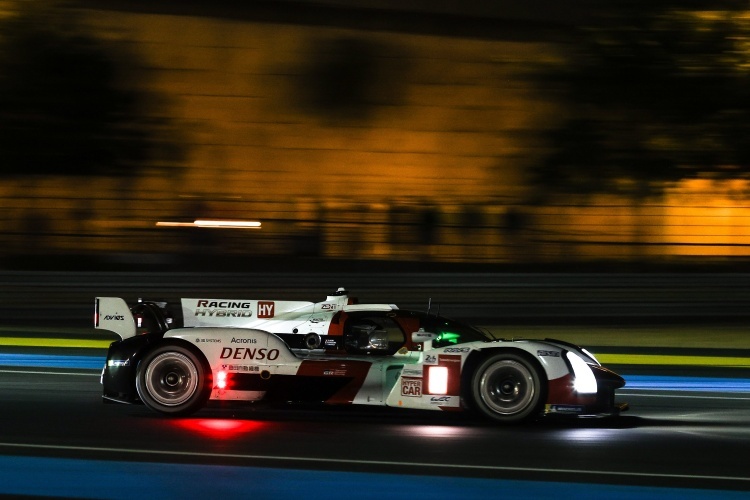 Der Toyota GR010 Hybrid von Sébastien Buemi bei den 24h Le Mans 2021