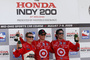 Briscoe, Dixon, Franchitti (vl.) – einer dieser drei wird Meister