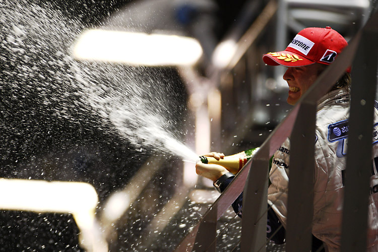 rosberg schampus singapore 2008