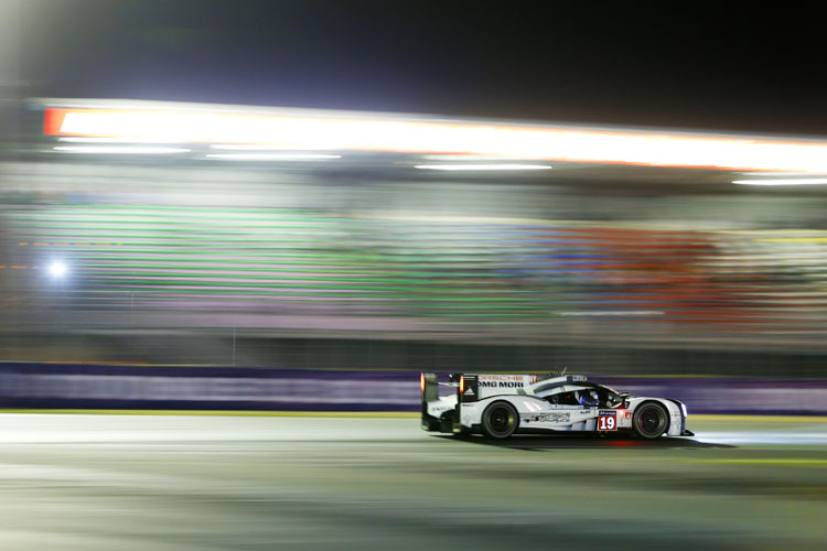 Starker Auftritt des dritten Porsche 919