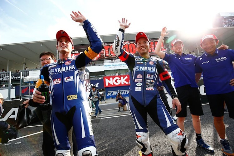 Pol Espargaro und Katsuyuki Nakasuga waren der Yamaha Factory-Piloten im Top-10-Trail