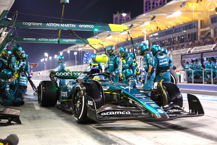 Fernando Alonso in Bahrain