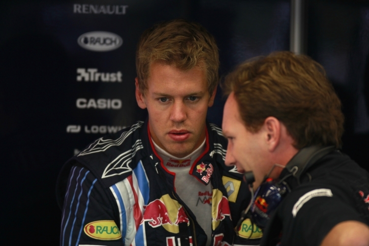 Ein nachdenklicher Sebastian Vettel.