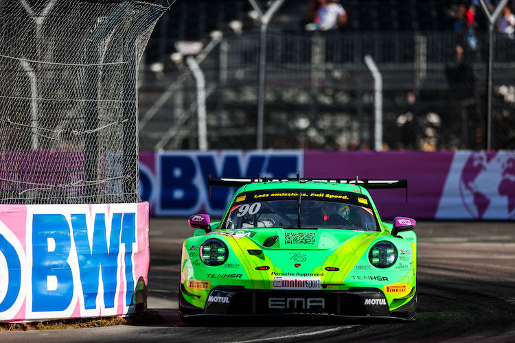  Dennis Olsen eröffnet das Nürburgring-Rennwochenende an der Spitze.